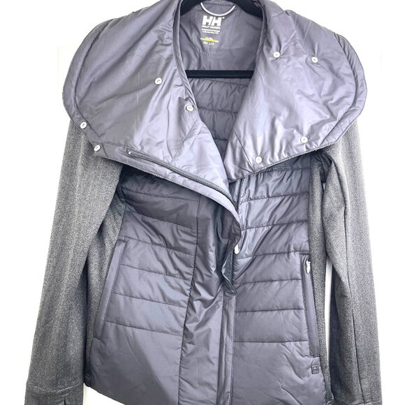Women’s Helly Hansen Hybrid Zip Jacket Thumb Hole Size L/G - Picture 2 of 13
